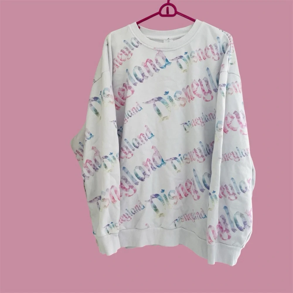Disney Pastel Logo Women's Sweater 3X - Picture 1 of 7
